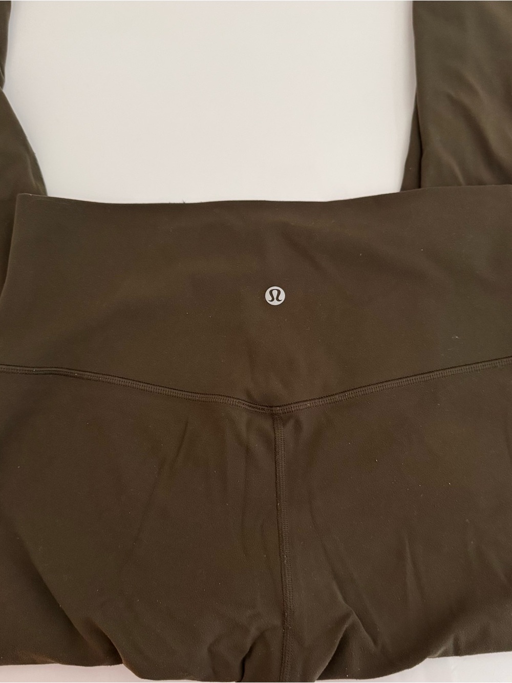 Lululemon Olive Green High-Waist Leggings